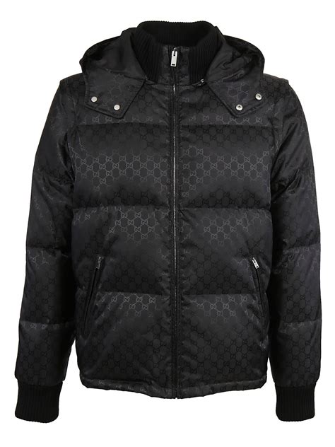 gucci gg jacquard jacket replica|gucci black diamond quilted coat.